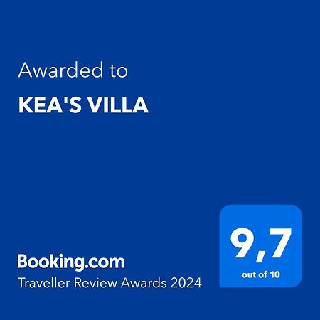Kea'S Villa Otziás Exterior foto